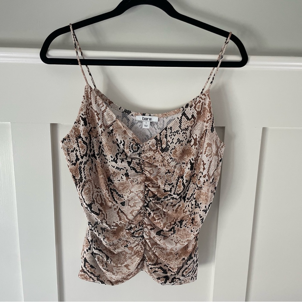 Bar III Spaghetti Strap Tank Top